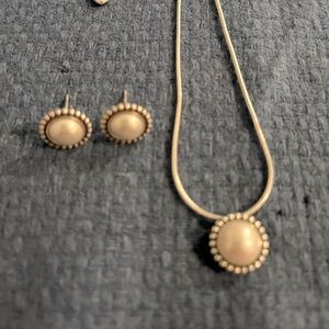 (Earrings sold) Brighton Pearl Necklace